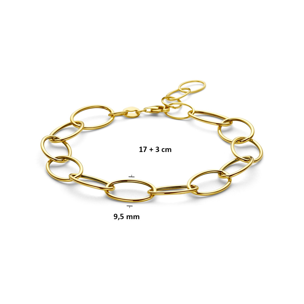 schakelarmband-goud-grote-ovale-schakels-14-karaat-glanzend-9-5-mm-breedte-lengte-17-20-cm