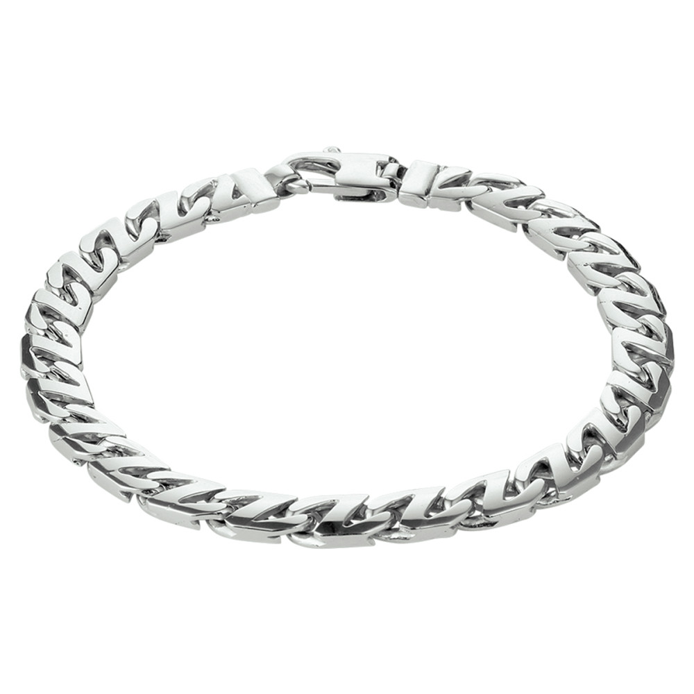 schakelarmband-gourmet-925-zilver-glanzend-6-6-mm-breedte