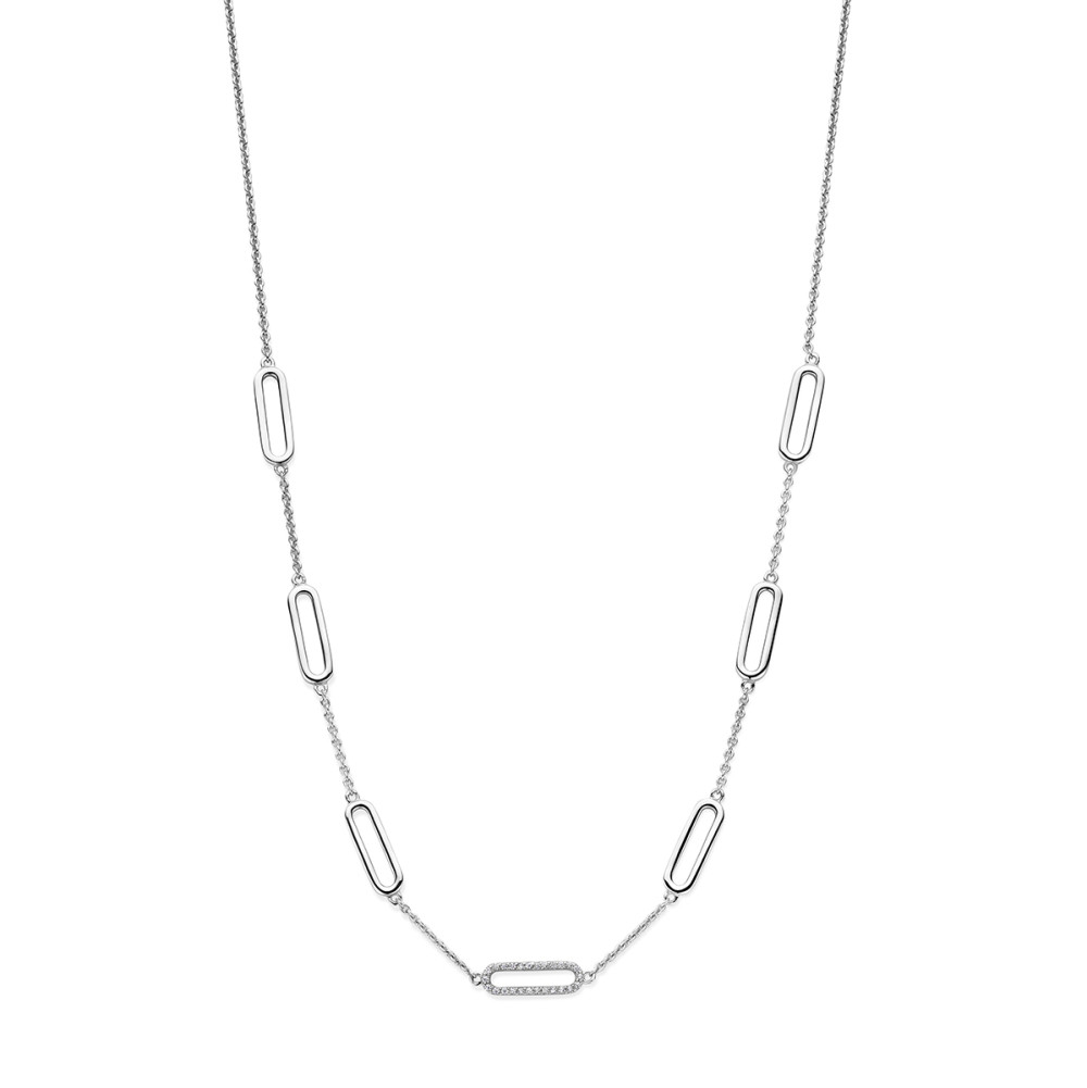 schakelcollier-5-mm-zilveren-collier-met-gerhodineerd-zirkonia-lengte-verstelbaar-42-45-cm