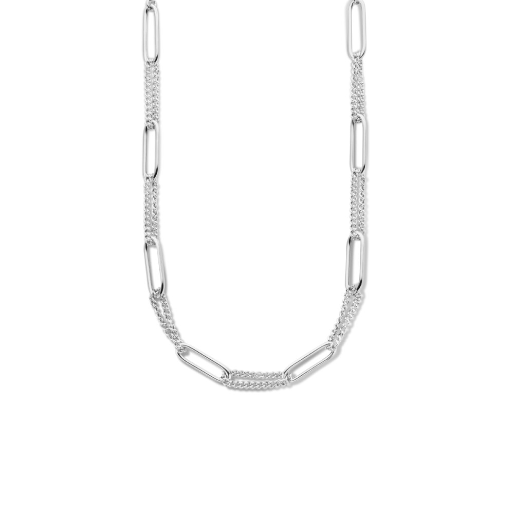 schakelcollier-7-2-mm-gerhodineerd-zilver-lengte-verstelbaar-42-45-cm