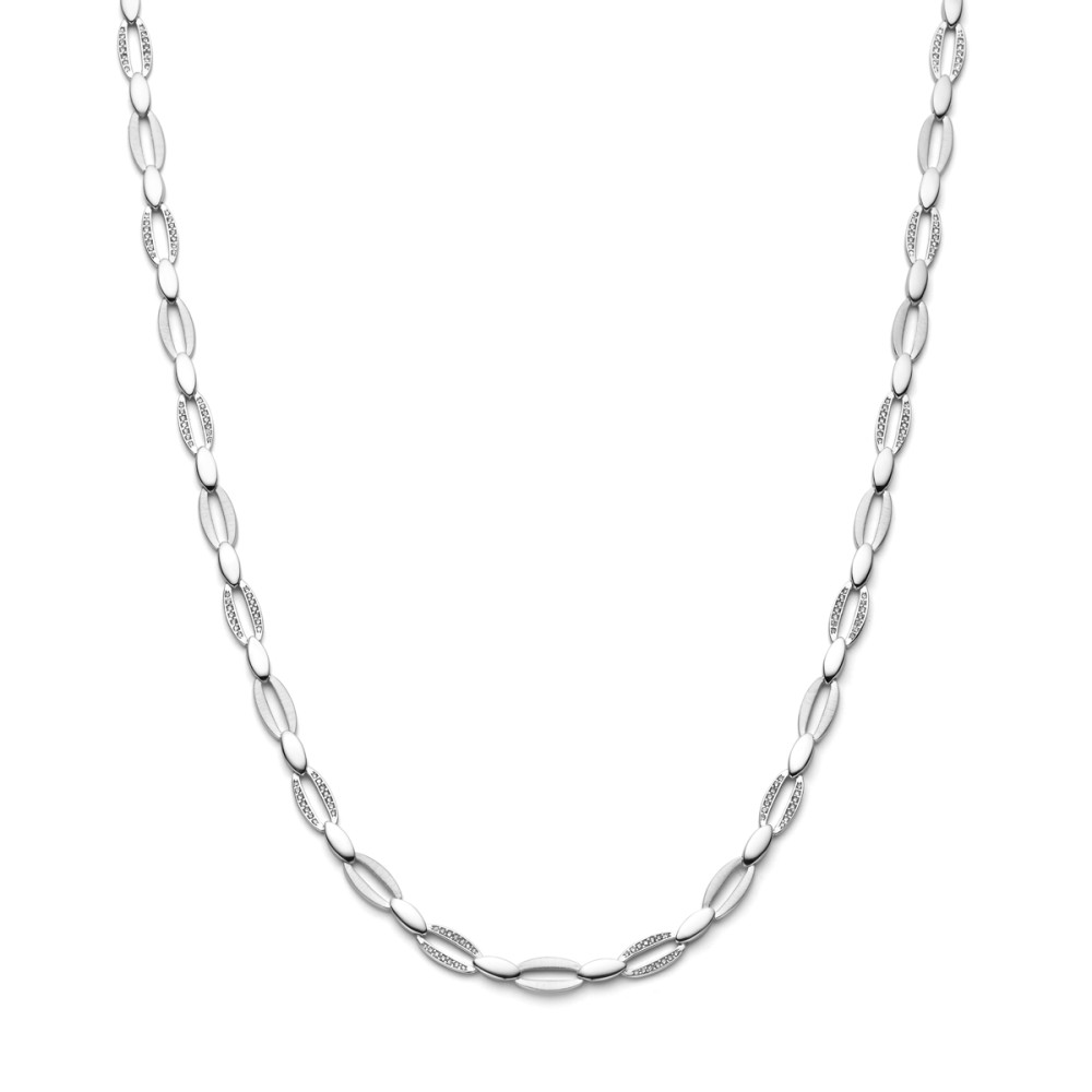 schakelcollier-zilver-6-mm-met-gerhodineerde-afwerking-en-transparante-zirkonia-lengte-45-cm