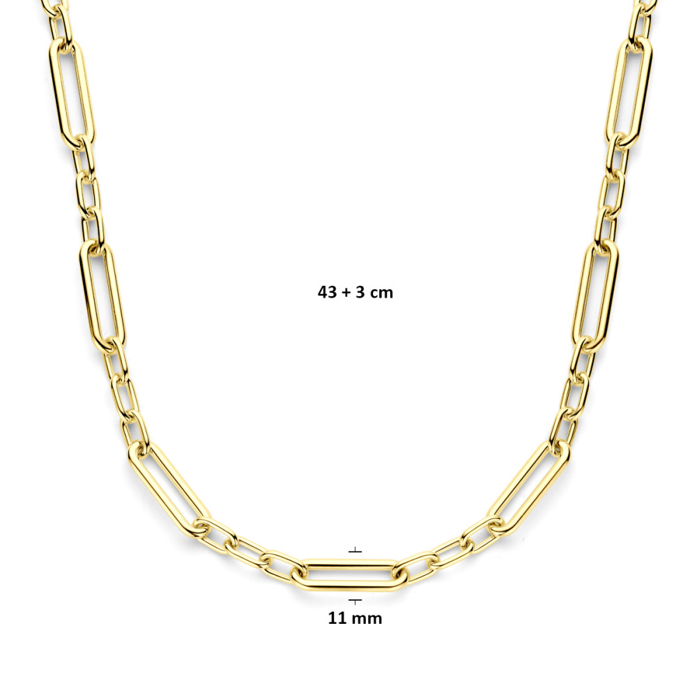 schakelketting-14-karaat-goud-anker-glanzend-11-mm-lengte-43-46-cm