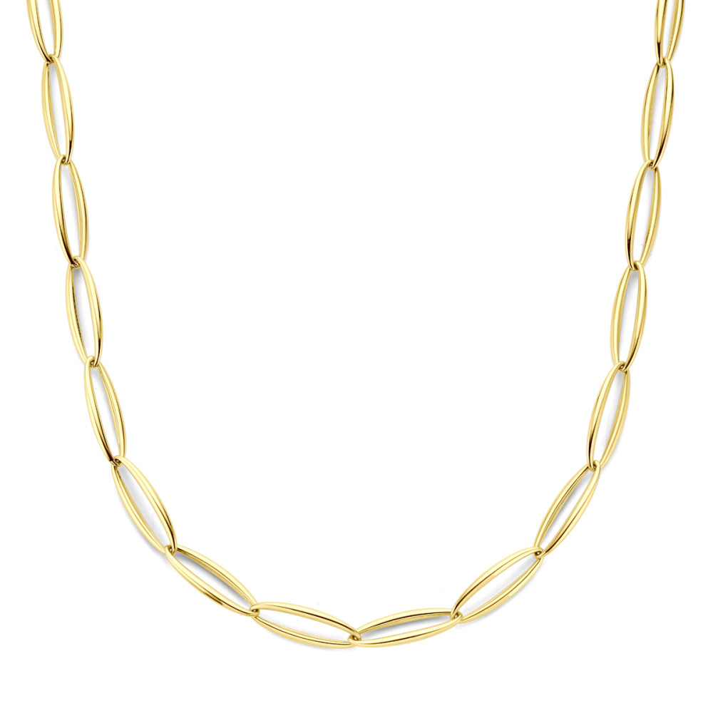 schakelketting-14-karaat-goud-ovale-schakels-glanzend-95-mm-lengte-45-cm