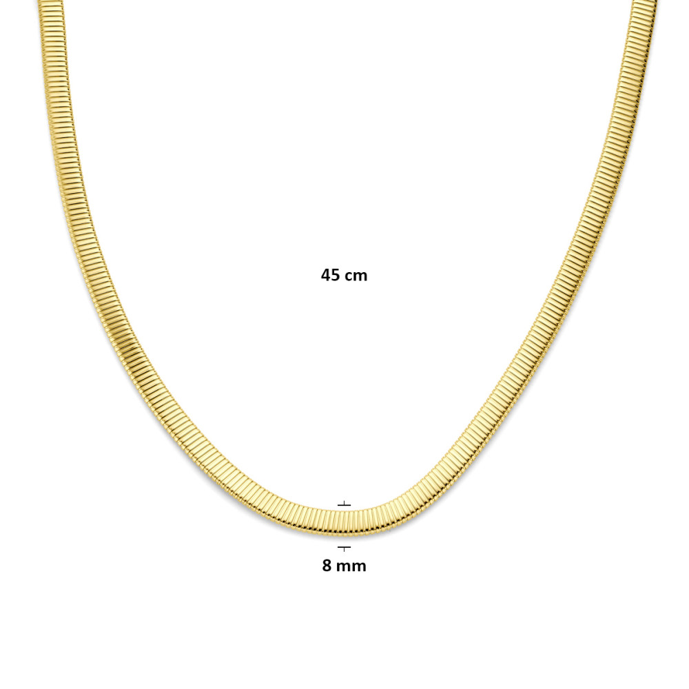 schakelketting-14-karaat-goud-overige-schakels-glanzend-8-mm-lengte-45-cm