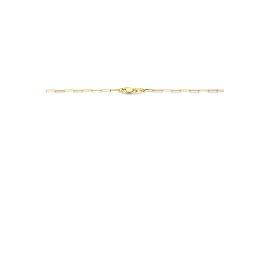 schakelketting-14-karaat-goud-paperclip-glanzend-18-mm-lengte-45-cm
