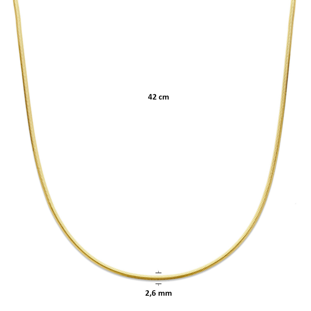 schakelketting-14-karaat-goud-slang-glanzend-26-mm-lengte-42-cm
