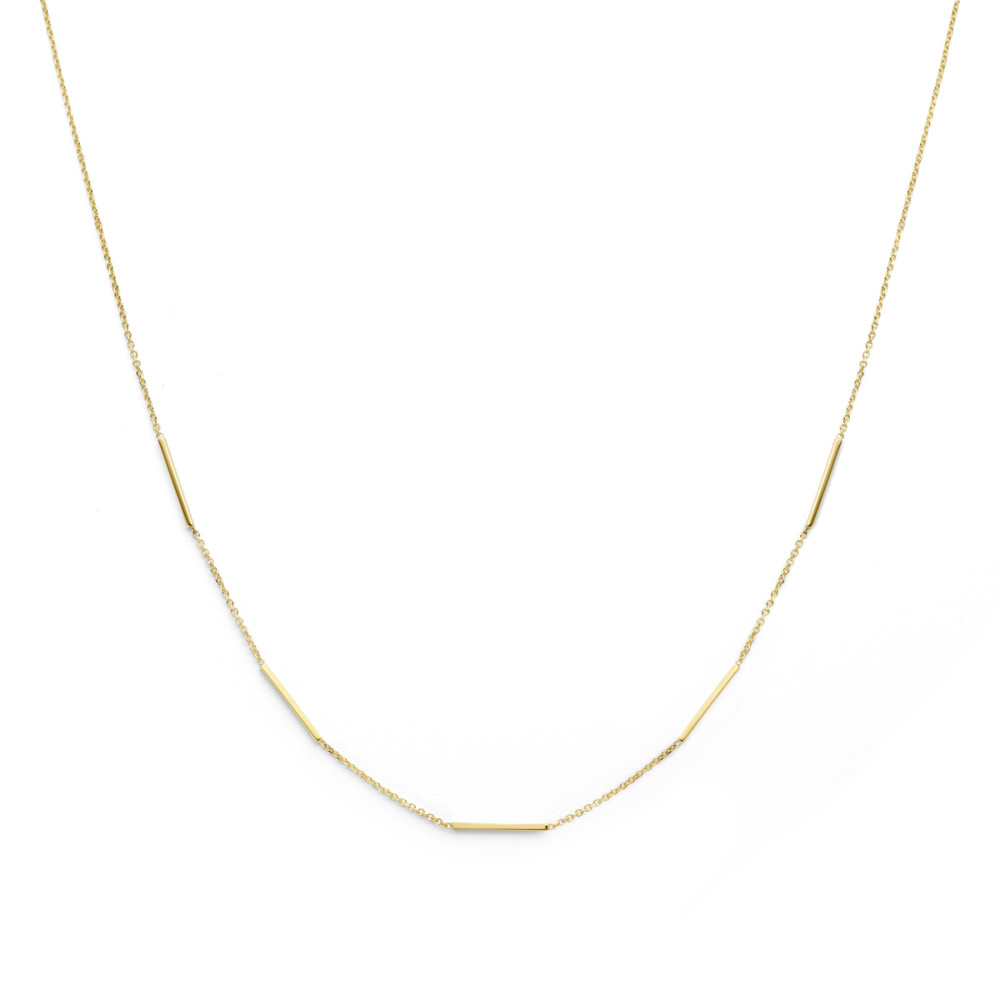 schakelketting-14-karaat-goud-staafjes-glanzend-1-mm-lengte-45-cm