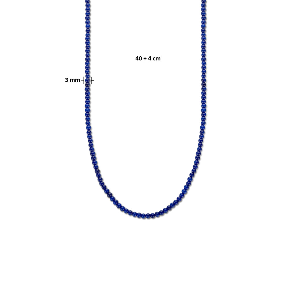 schakelketting-blauwe-glazen-kralen-en-925-zilver-3-mm-breedte-lengte-40-cm