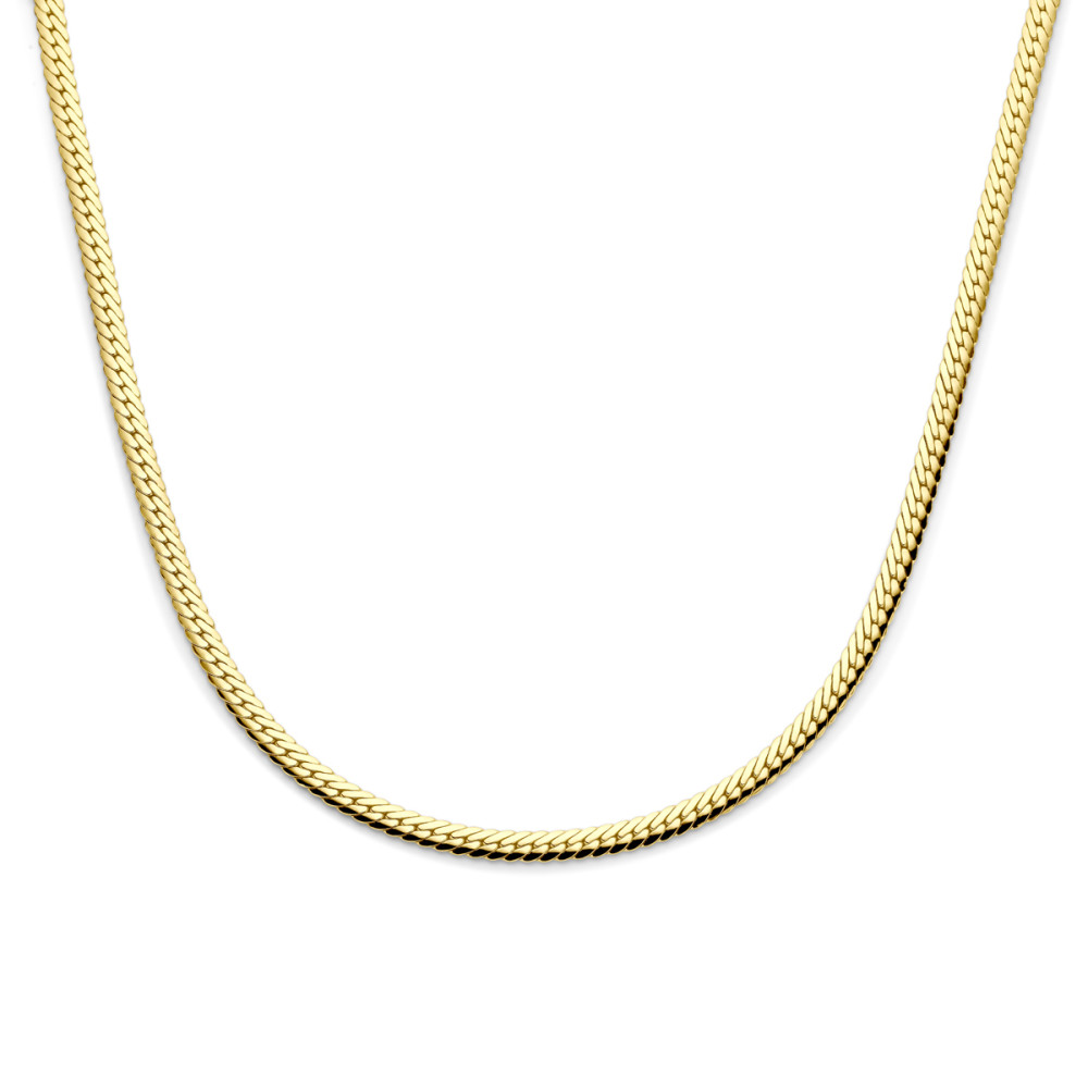 schakelketting-gold-plated-dames-glanzend-5-mm-breedte-lengte-40-44-cm