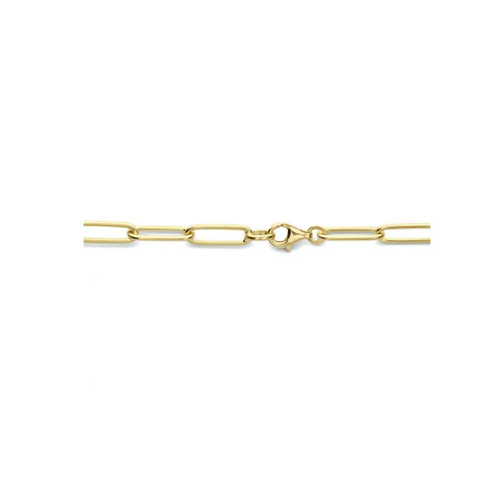 schakelketting-goudkleurig-in-paperclip-stijl-5-6-mm-breedte-lengte-45-cm