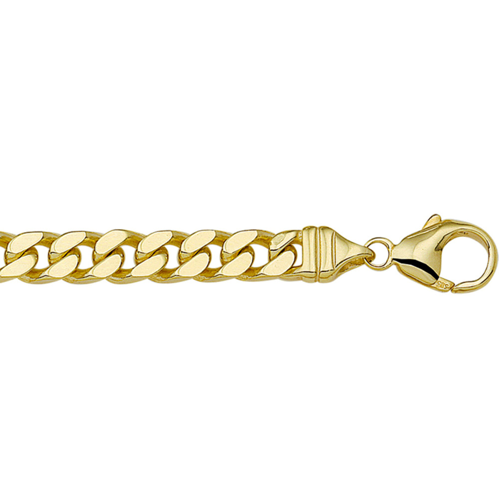schakelketting-gourmet-14-karaat-goud-glanzend-6-mm-breedte-lengte-50-cm