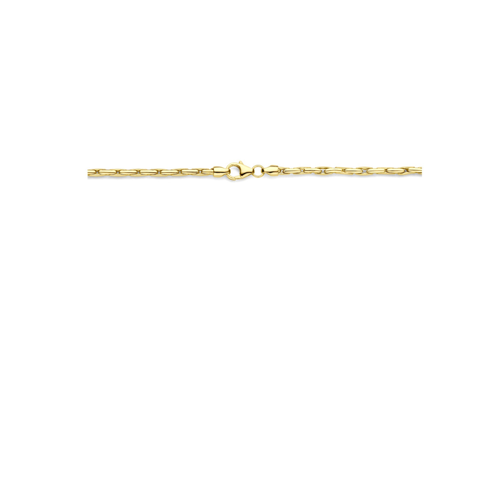 schakelketting-gourmet-zilgold-14-karaat-goud-glanzend-2-8-mm-breedte-lengte-45-cm