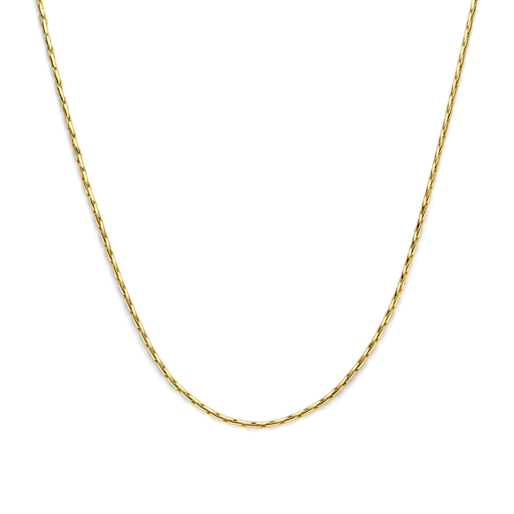 schakelketting-gourmet-zilgold-14-karaat-goud-glanzend-2-8-mm-breedte-lengte-45-cm