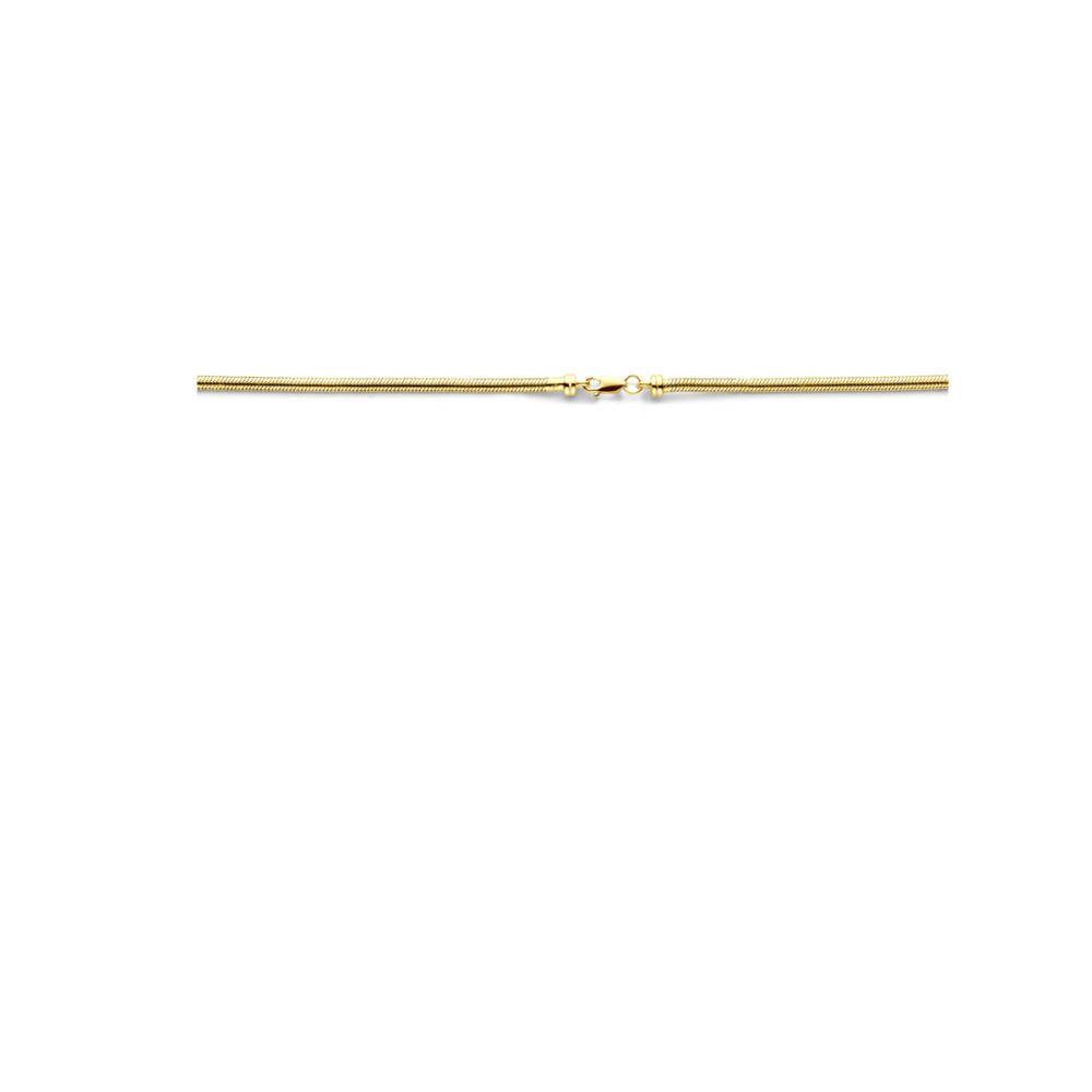 schakelketting-slangenschakel-14-karaat-zilgold-massief-zilveren-kern-3-3-mm-breedte-lengte-45-cm