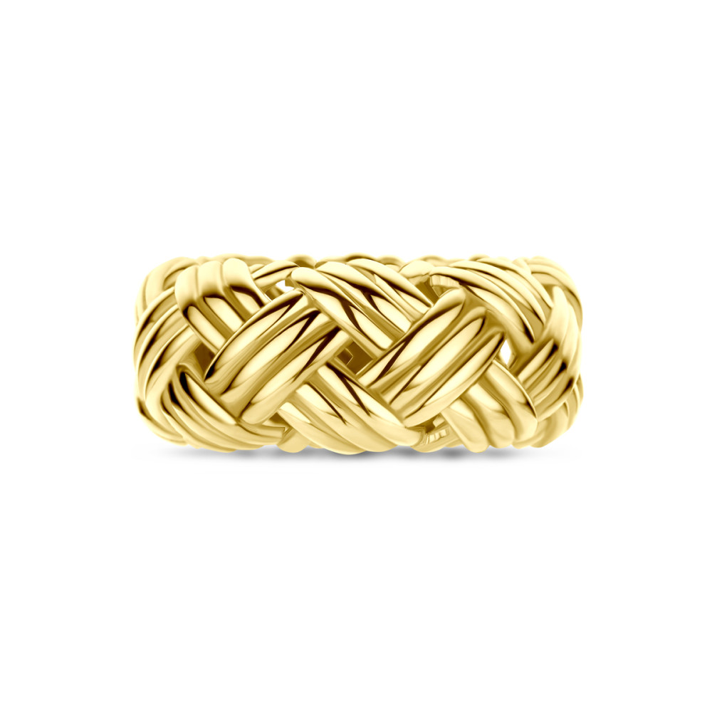 schakelring-14-karaat-goud-vlechtpatroon-glanzend-10-mm-breedte