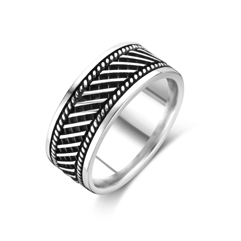 schakelring-zilver-zwart-geoxideerd-glanzend-heren-10-mm-breedte