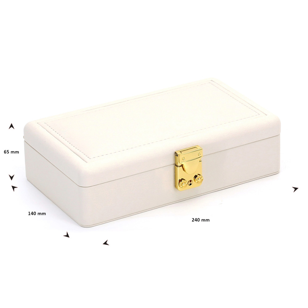 sieradendoos-wit-rechthoekig-goudkleurige-elementen