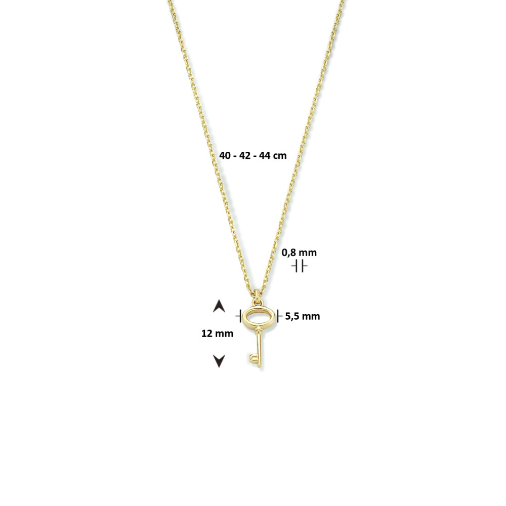 sleutel-0-8-mm-collier-met-hanger-goud-lengte-verstelbaar-40-45-cm
