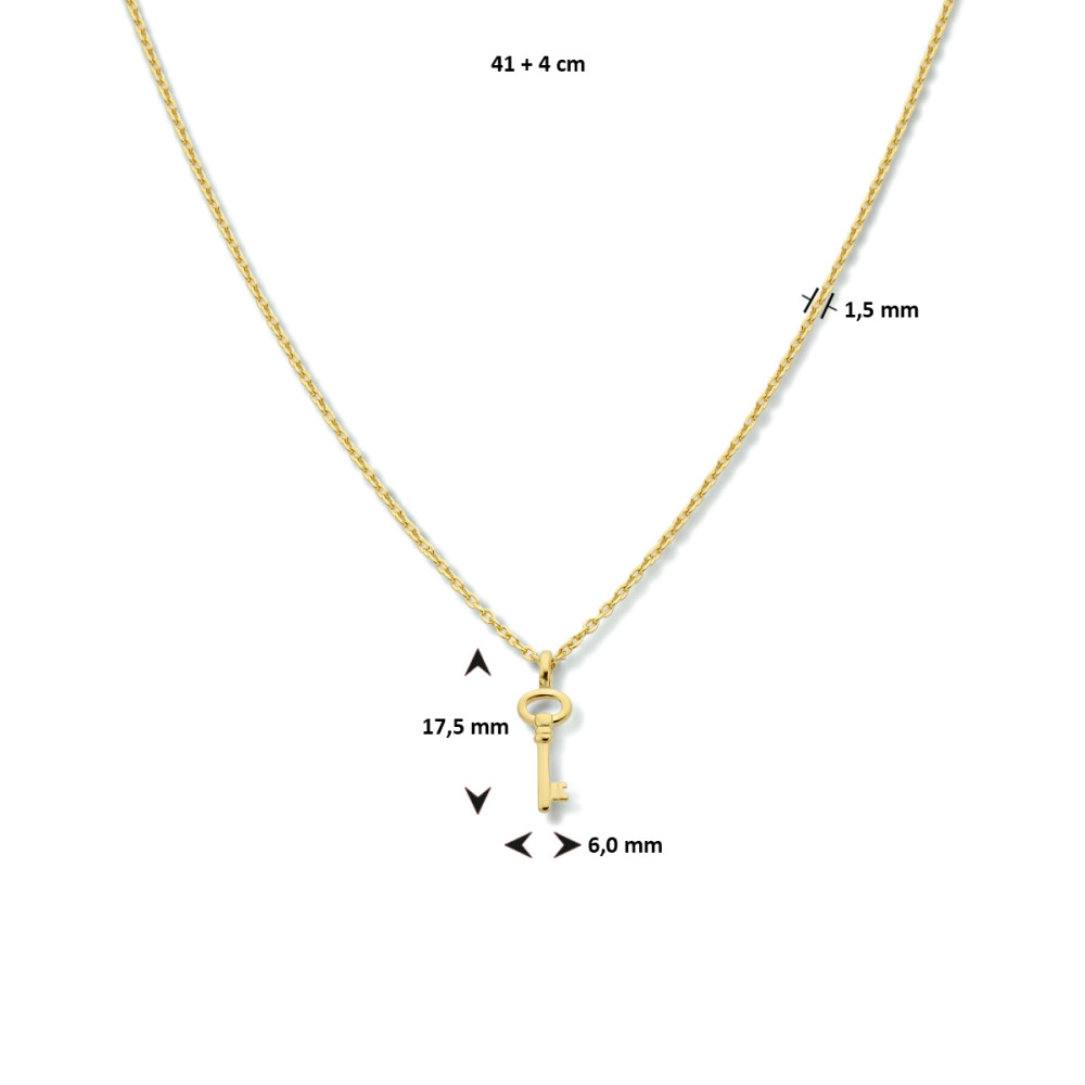 sleutelvormige-1-5-mm-collier-met-hanger-gold-plated-lengte-verstelbaar-41-45-cm