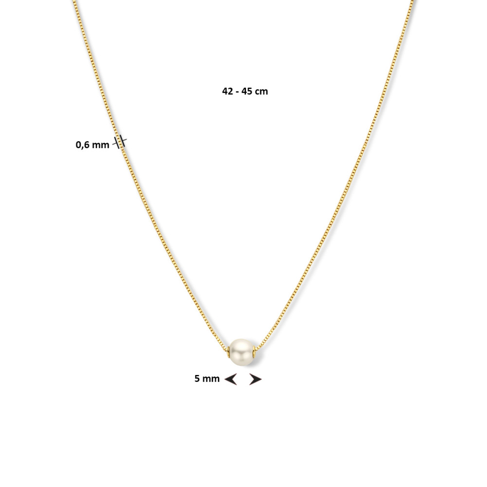 smalle-collier-0-6-mm-met-hanger-goud-parel-lengte-verstelbaar-42-45-cm