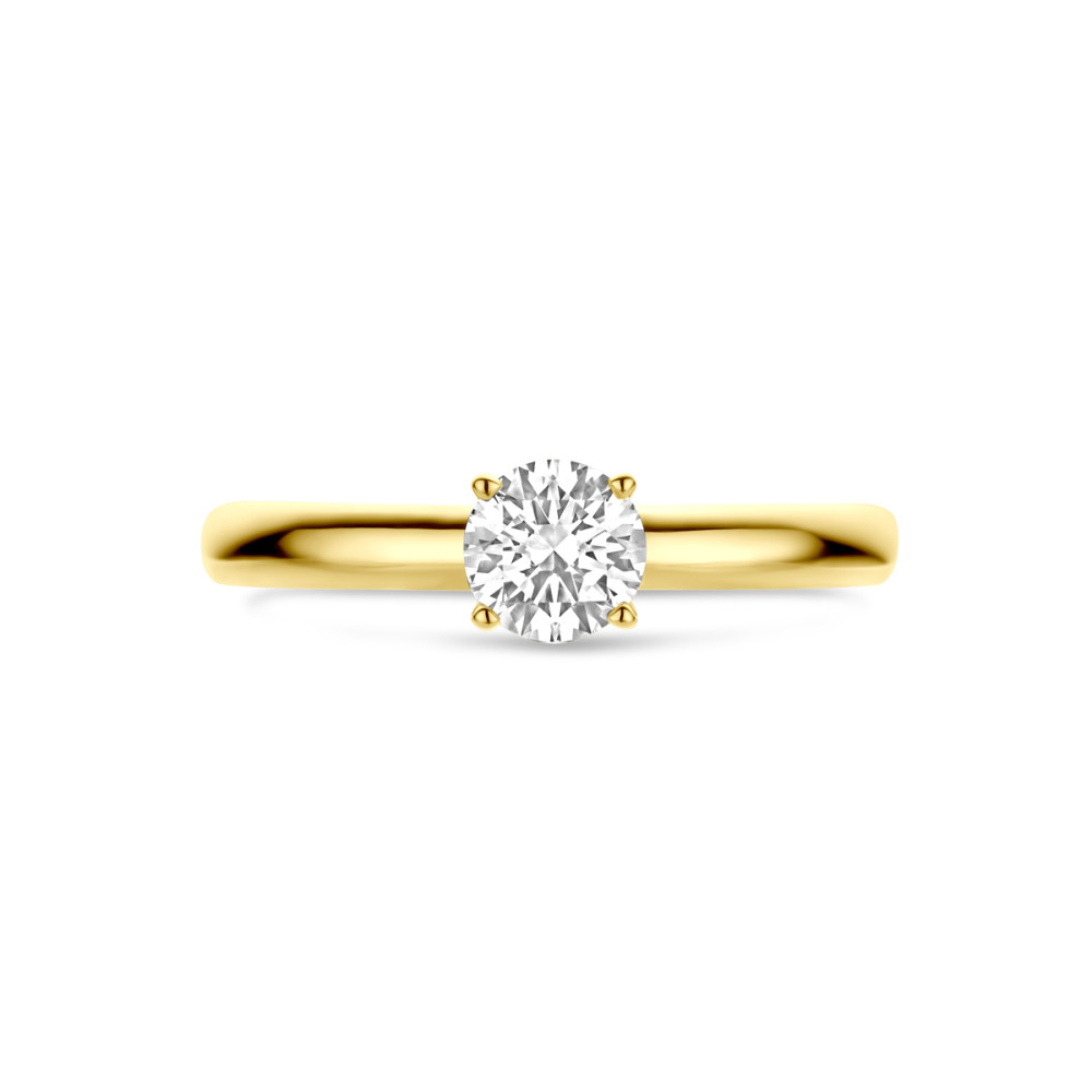 solitair-ring-14-karaat-goud-briljant-diamant-0-5-crt-glanzend-5-mm-breedte