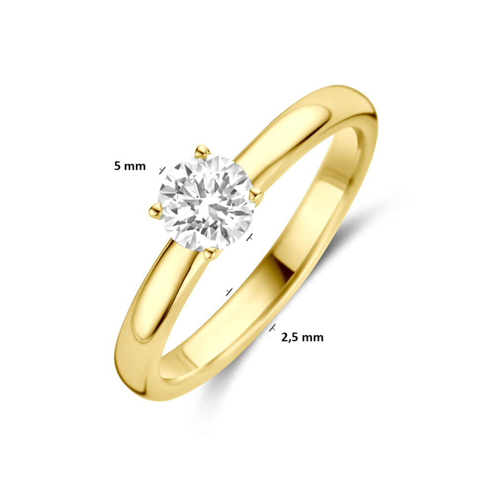 solitair-ring-14-karaat-goud-briljant-diamant-0-5-crt-glanzend-5-mm-breedte