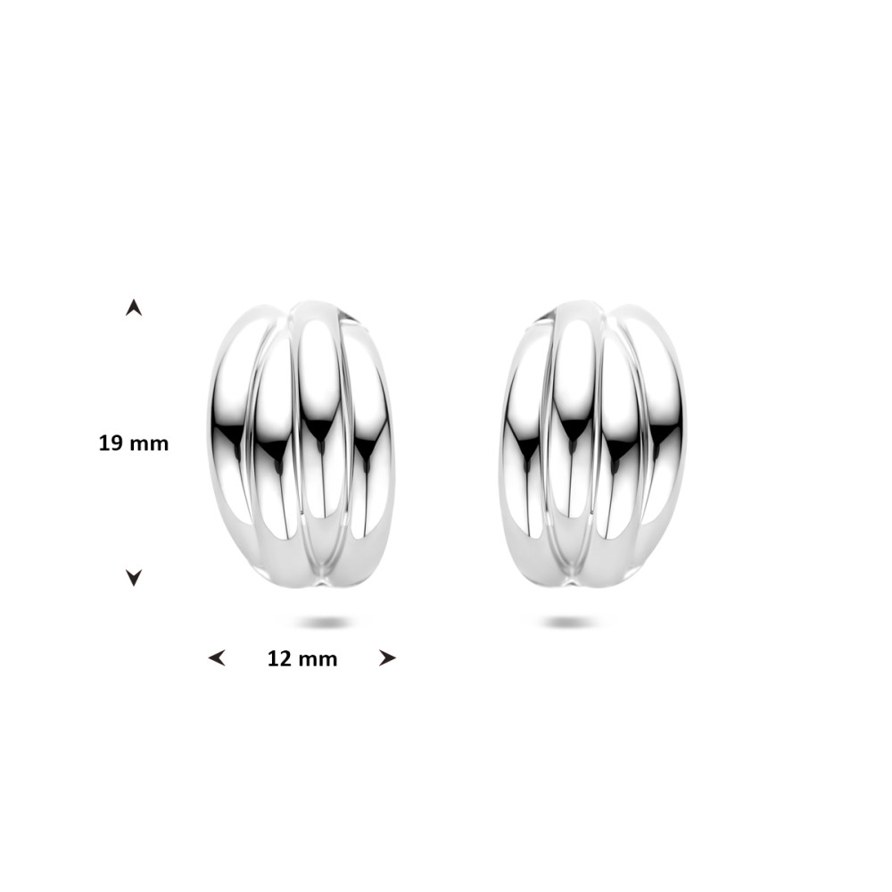 stekeroorringen-925-zilver-glanzende-banen-12-mm-breed-x-19-mm-hoog
