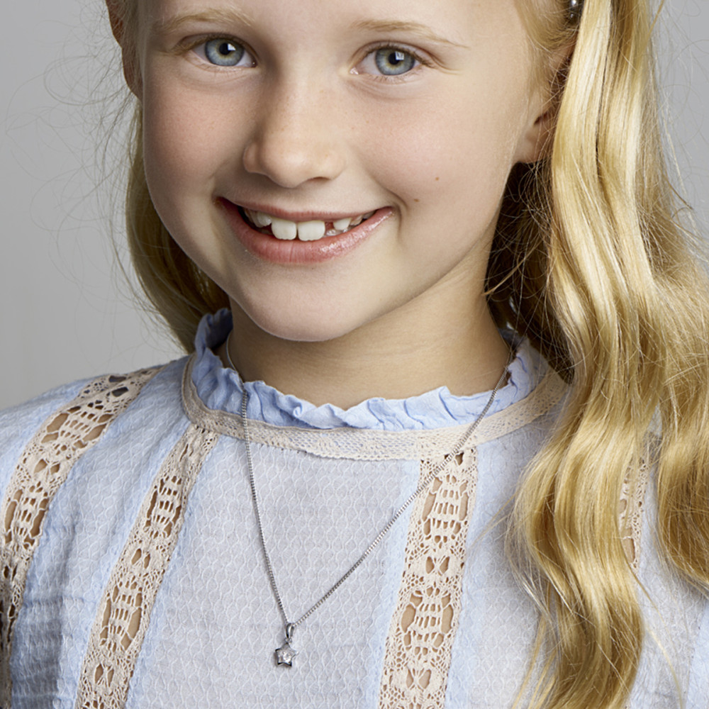 ster-1-4-mm-kindercollier-zilver-zirkonia-met-hanger-lengte-verstelbaar-36-40-cm