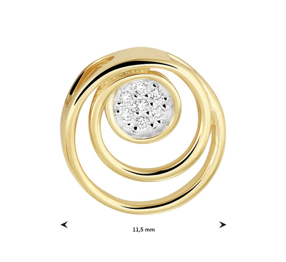 stijlvolle-14-karaat-gouden-hanger-met-diamanten-0-03-crt-diameter-11-5-mm