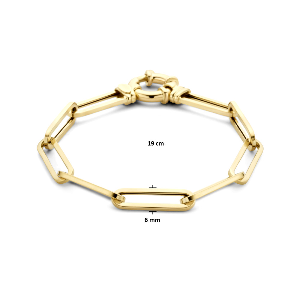 strakke-14-karaat-gouden-paperclip-schakelarmband-6-mm-breed-lengte-19-cm
