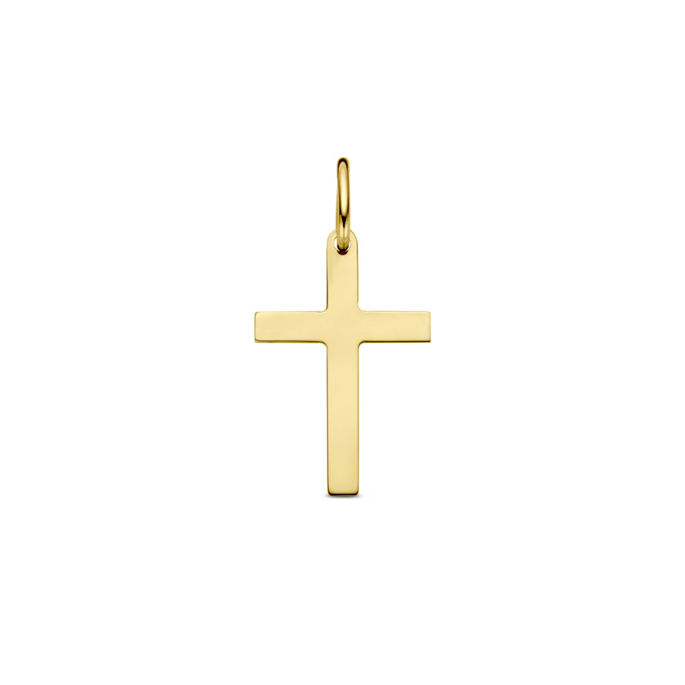 strakke-gouden-kruisjes-hanger-11-mm-breed-hoogte-22-mm