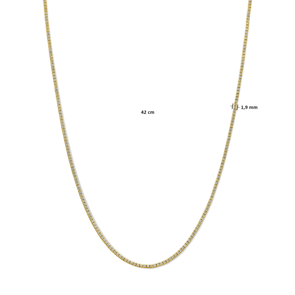 tenniscollier-14-karaat-goud-diamant-2-00-crt-glanzend-1-9-mm-breedte-lengte-42-cm