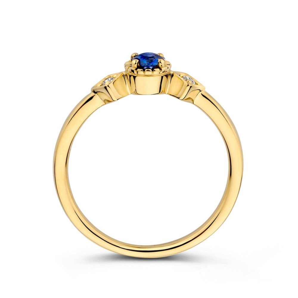trilogy-ring-14k-goud-diepblauwe-saffier-diamant-0-05-crt-rond-5-mm-breedte