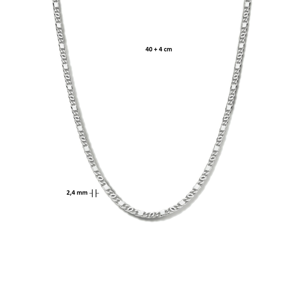 valkenoog-schakelketting-zilver-925-glanzend-2-4-mm-breedte-lengte-40-44-cm