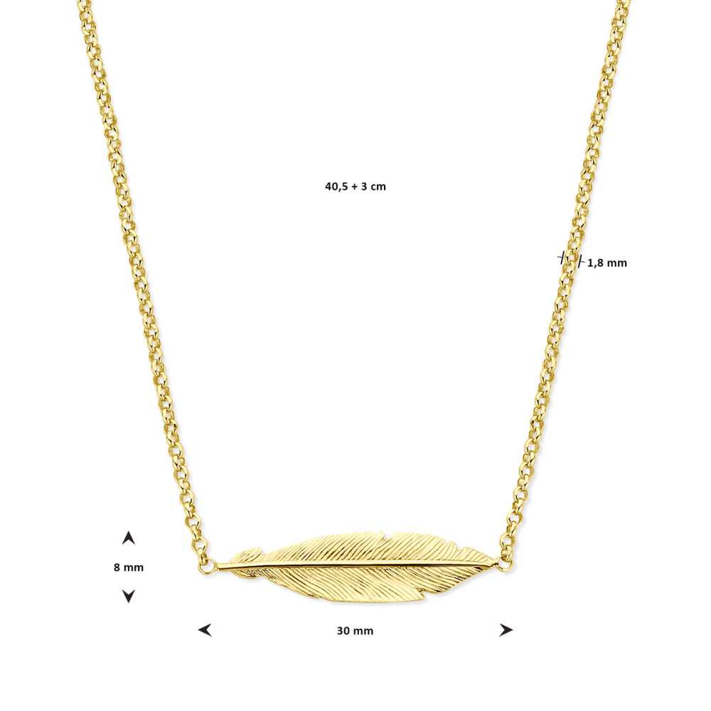 veer-ketting-goudkleurige-plating-1-8-mm-breedte-lengte-40-5-43-5-cm