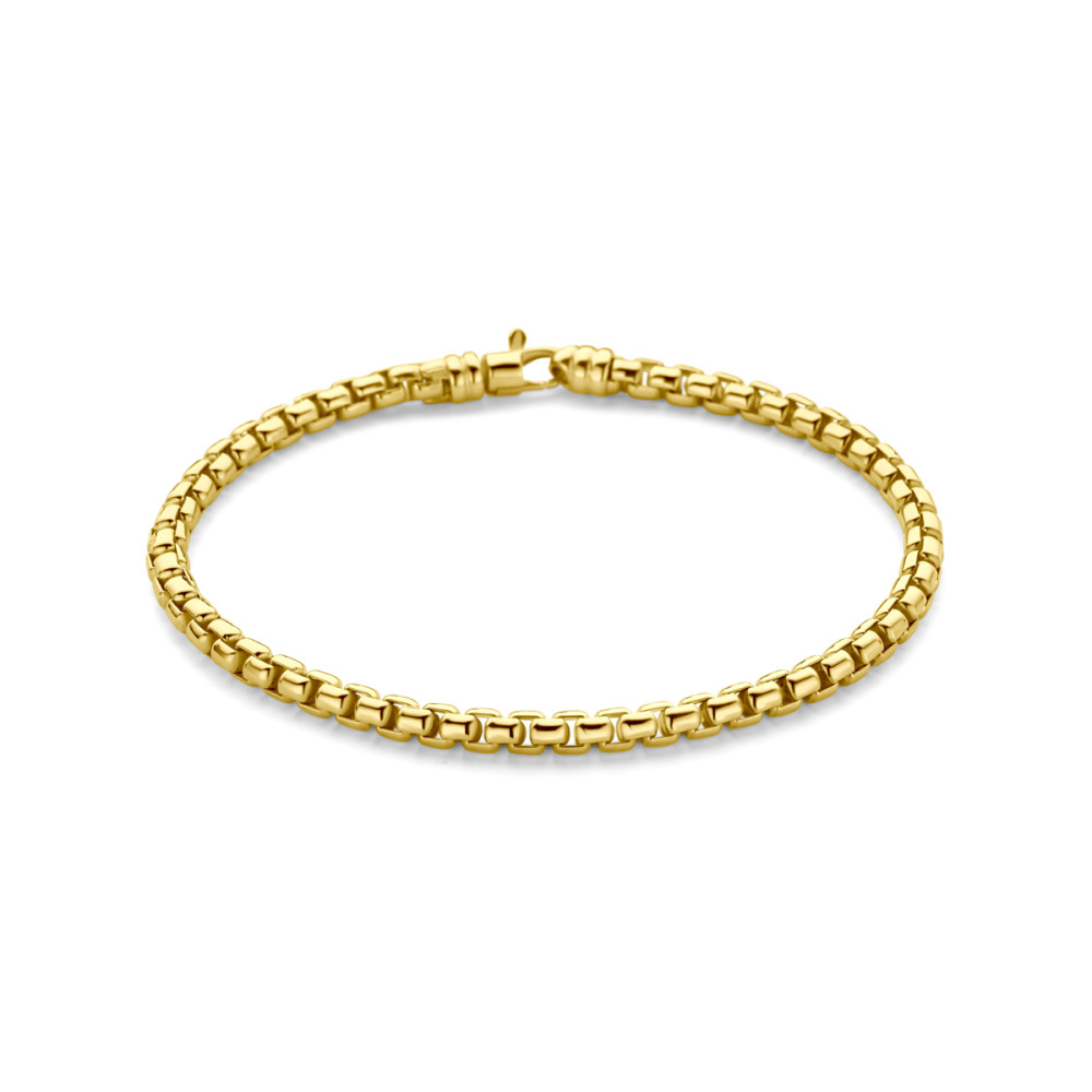 venetiaanse-schakelarmband-dames-zilgold-massief-glanzend-4-3-mm-breedte-lengte-19-cm