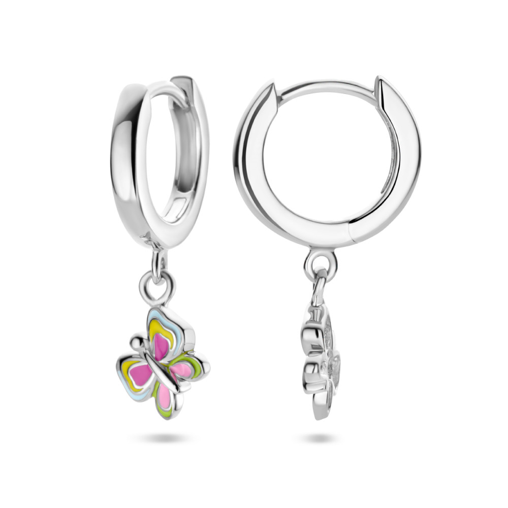 vlinder-creolen-zilver-gerhodineerd-emaille-diameter-11-5-mm