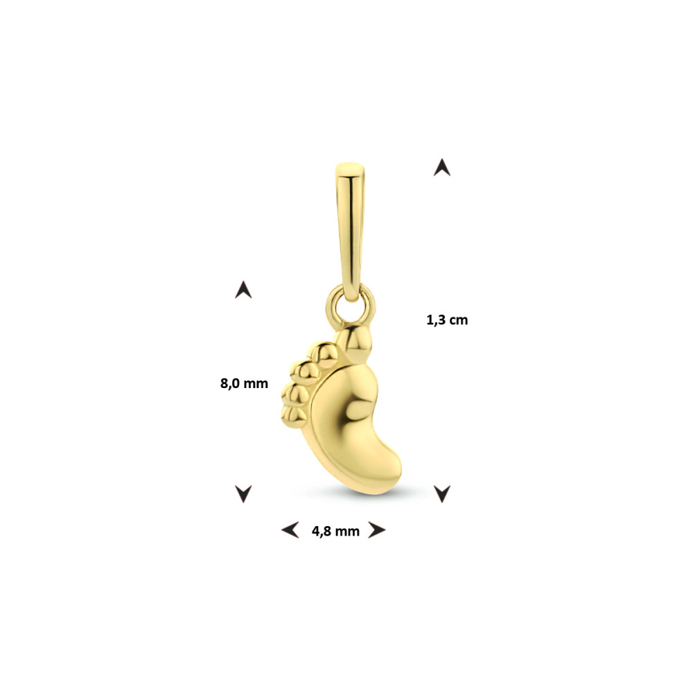 voetjes-hanger-14-karaat-goud-glanzend-4-8-mm-breed-x-13-mm-hoog
