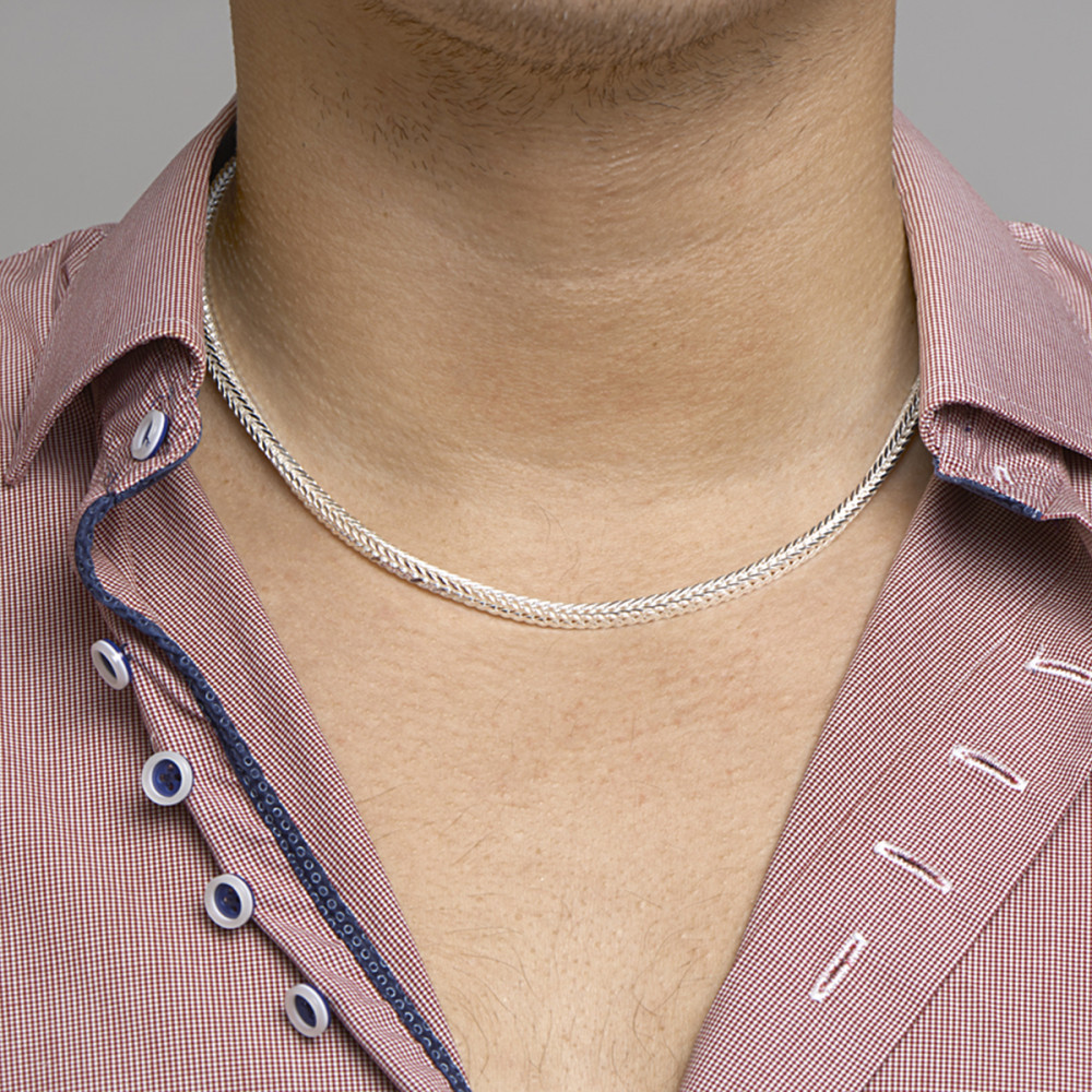vossenstaart-3-3-mm-schakelcollier-zilver