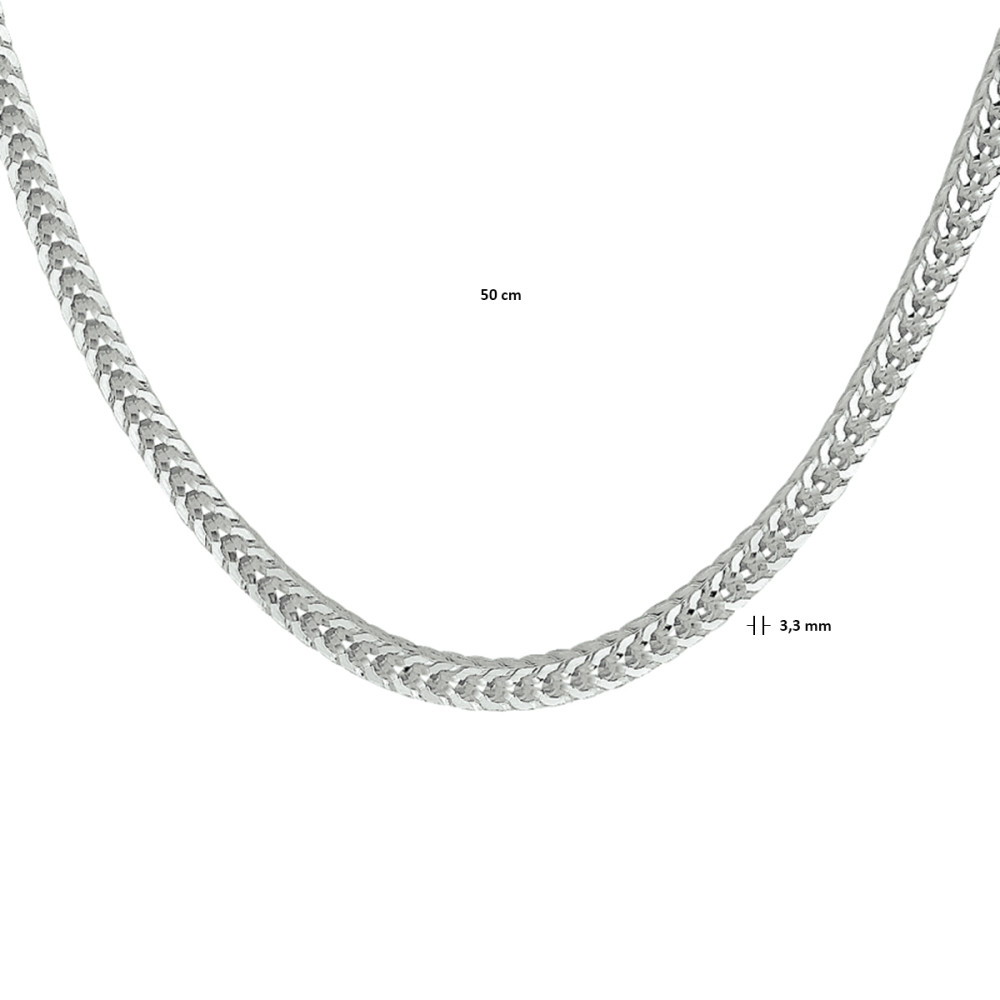vossenstaart-3-3-mm-schakelcollier-zilver