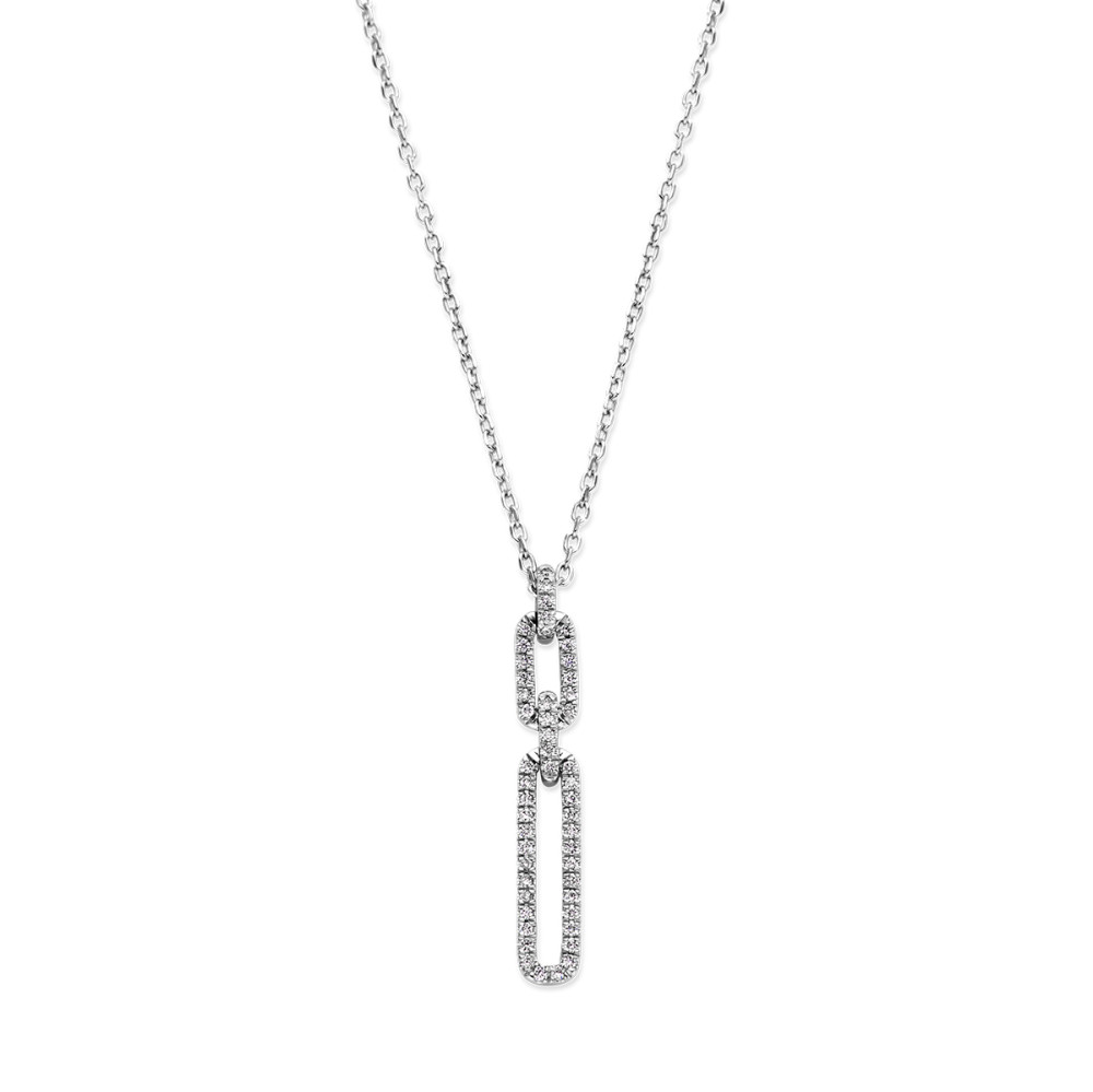 witgouden-anker-collier-3-5-mm-ketting-met-hanger-en-diamant-14-karaat-lengte-verstelbaar-40-42-cm