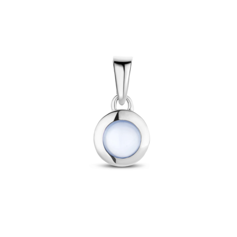 witgouden-hanger-met-ronde-blauwe-chaldecoon-7-5-mm-breed-hoogte-15-mm
