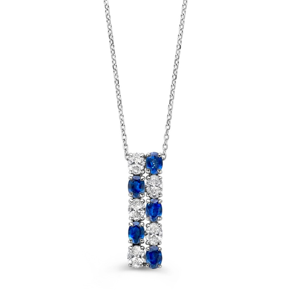 witgouden-ketting-met-rechthoekige-hanger-van-diamant-077-crt-en-saffier-lengte-4245-cm