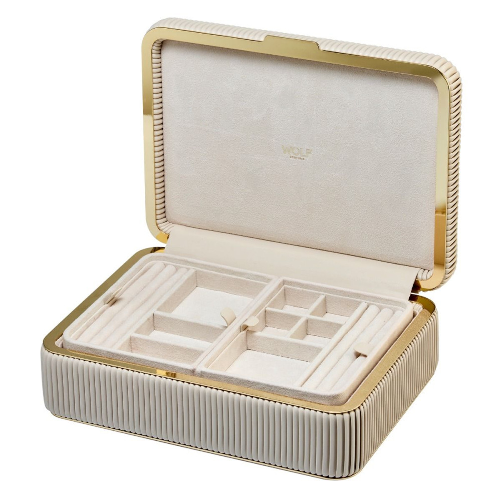 wolf1834-bella-781053-medium-sieradendoos-wit-vegan-leer-goudkleurige-details