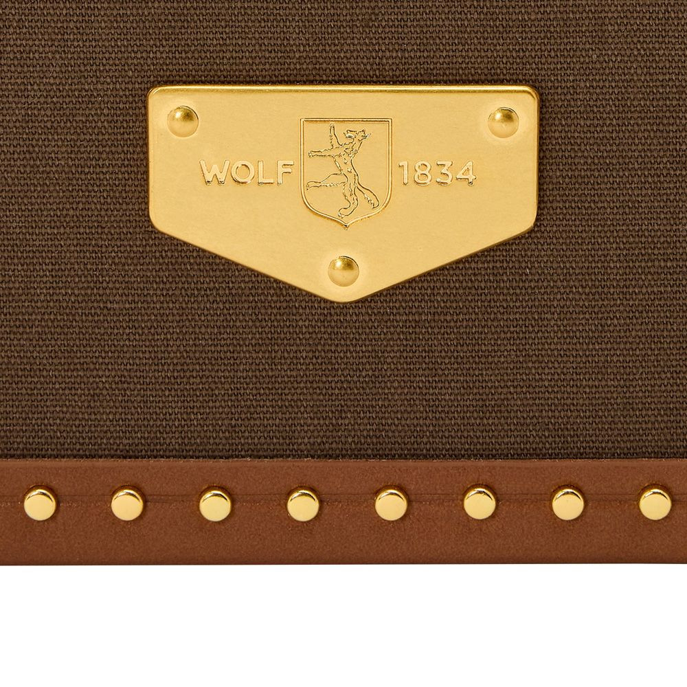 wolf1834-ida-190041-sieradendoos-bruin-leer-canvas-klassiek-goudkleurige-accenten