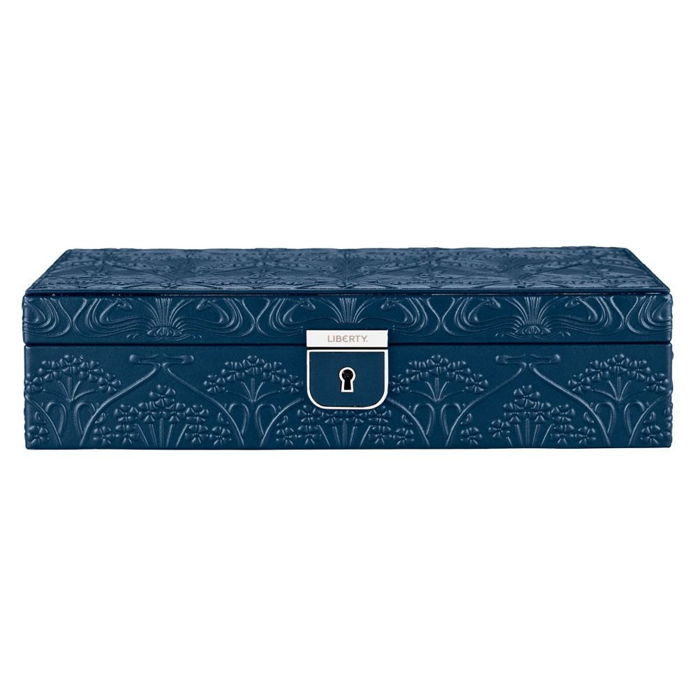 wolf1834-liberty-381117-sieradendoos-medium-donkerblauw-ianhte-bloemen-en-zilverkleurig-slot