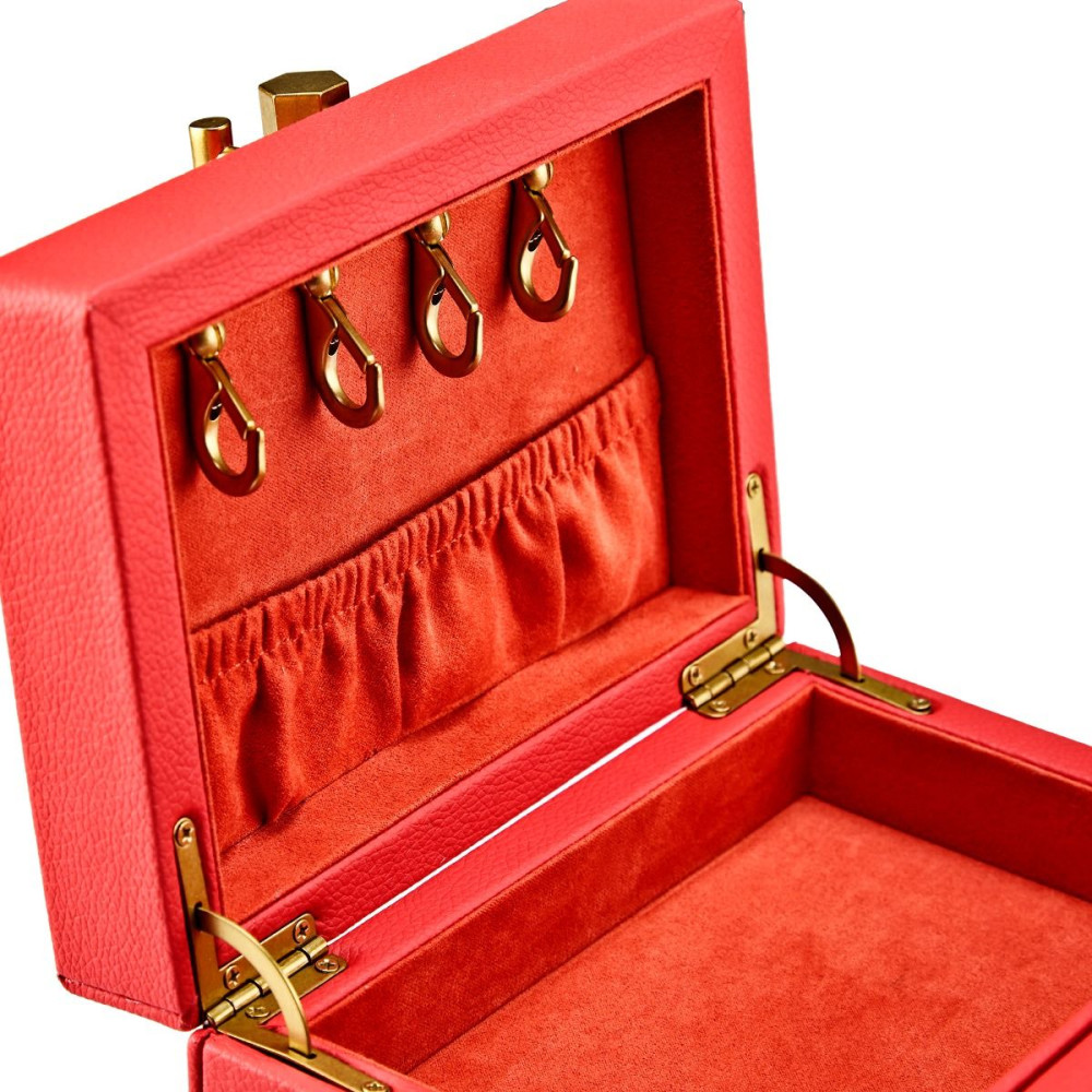 wolf1834-marla-aaron-730100-sieradendoos-rood-vegan-leer-goudkleurige-details