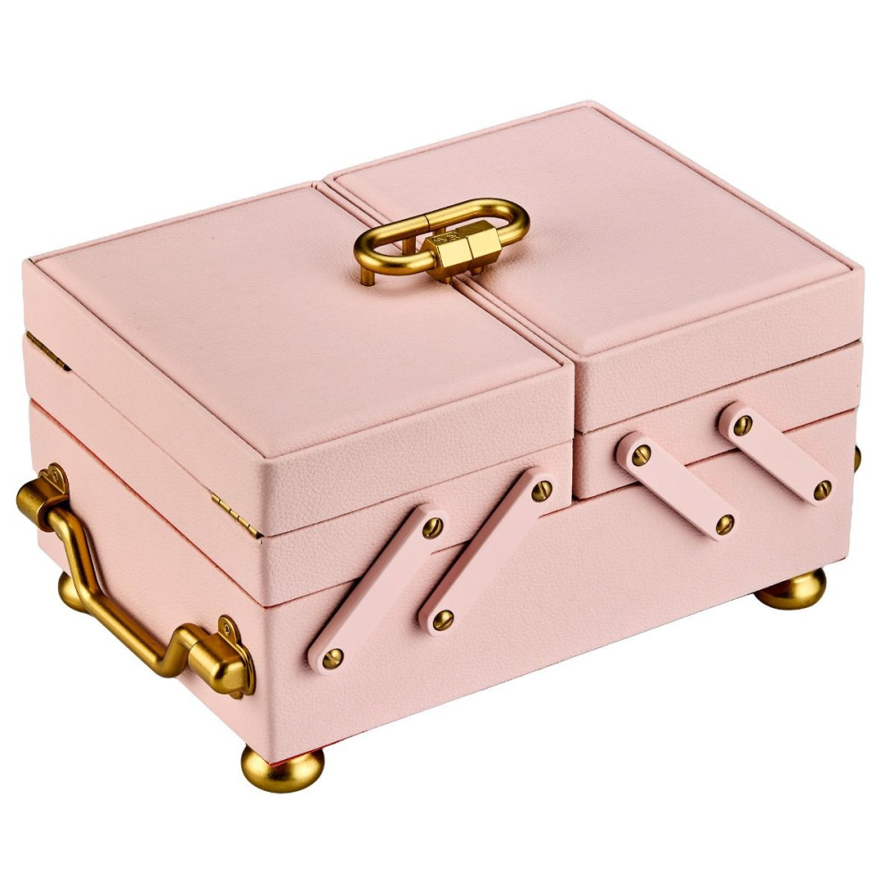 wolf1834-marla-aaron-730300-sieradendoos-roze-vegan-leer-goudkleurige-details