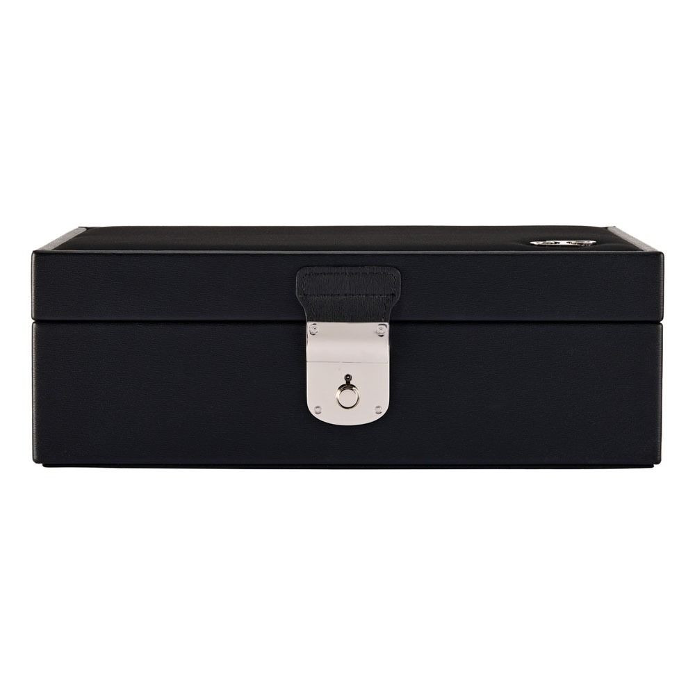 wolf1834-philipp-190202-jewelry-box-zwart-vegan-leer-zilverkleurige-details