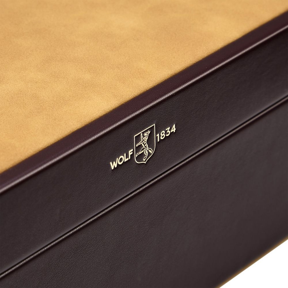 wolf1834-philipp-190206-sieradendoos-bruin-vegan-leer-met-goudkleurig-slot-voor-heren